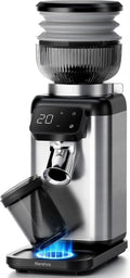 Kaffeemühle Neretva, Filterkaffee, French Press, Moka-Kanne, Professionelle 40 Präzisionsschleife Elektrisch Gleichmäßige Mahlung&Antistatik&Rückst