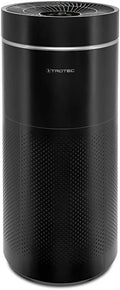 Trotec Luftreiniger, Räume bis 42 m², 5 Gebläsestufen mit Turbo, Memory Funktion, in Schwarz, AirgoClean 171 E, 105 m³, HEPA Filter für Allergiker