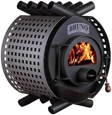 Pyro II Werkstattofen Bruno, Leistung 16 kW Warmluftofen, Energieeffizienzklasse A, Zulassung für Deutschland und Schweiz, BimSchV, ohne Untergestell