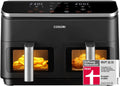 Heißluftfritteuse, 2 Kammern, Fassungsvermögen 8,5L Heissluftfritteuse mit Sichtfenster, COSORI Airfryer, Testsieger der Stiftung Warentest