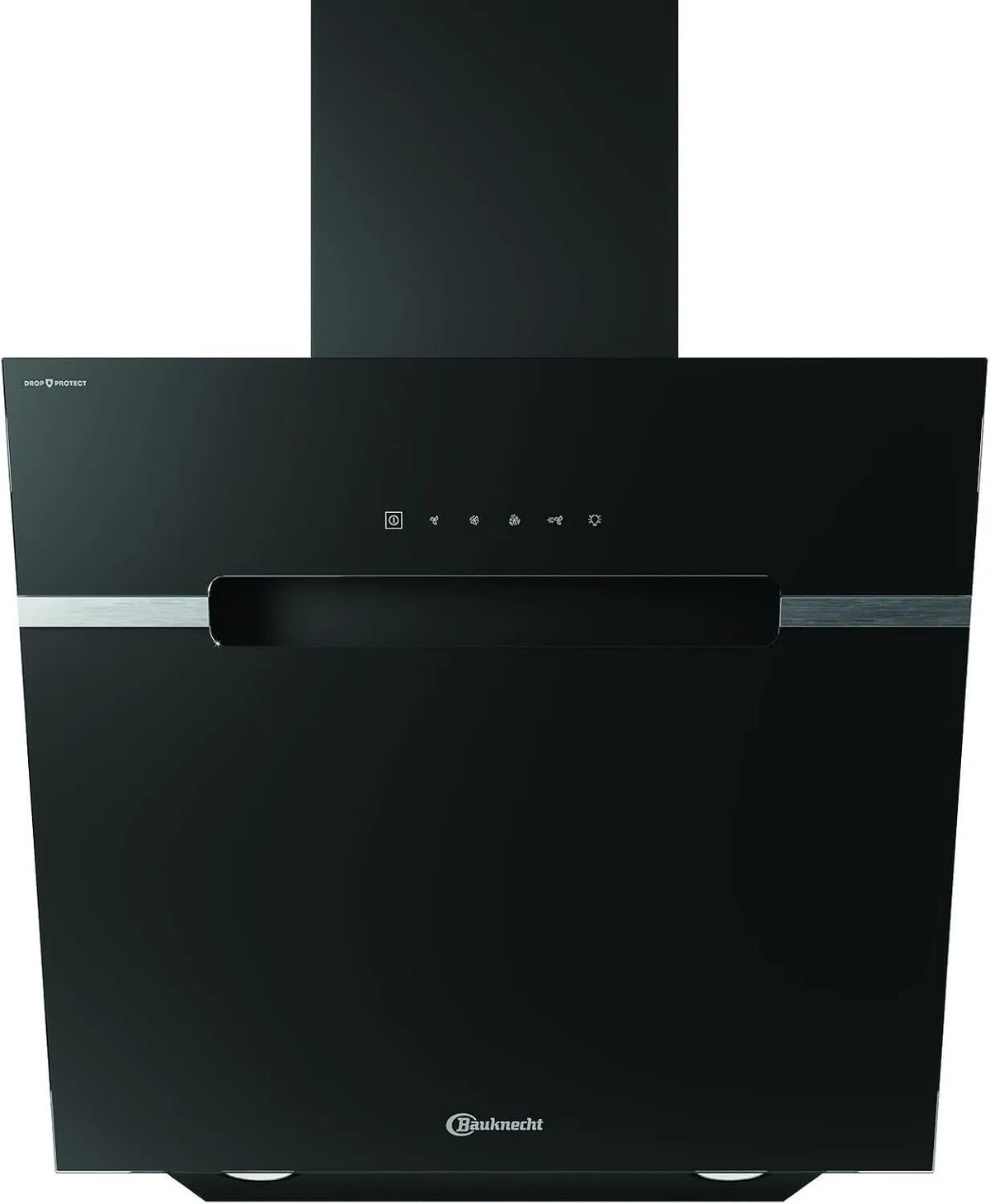 Bauknecht Dunstabzugshaube 61F, Energieeffizienzklasse A+, BHVS LT DP K 60 cm, Drop Protect Nanobeschichtung, Geringe Lautstärke, Hohe Absaugleistung