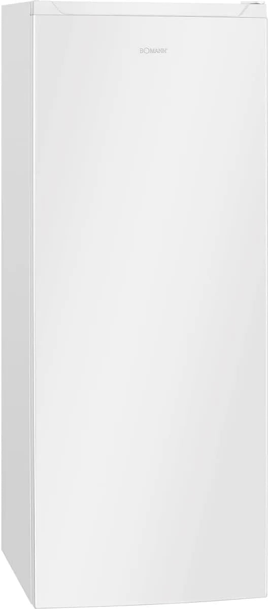 Bomann Gefrierschrank GS 7343, Nofrost freistehender Tiefkühlschrank 161 L, Total No Frost, nie wieder abtauen, Türanschlag wechselbar, weiß