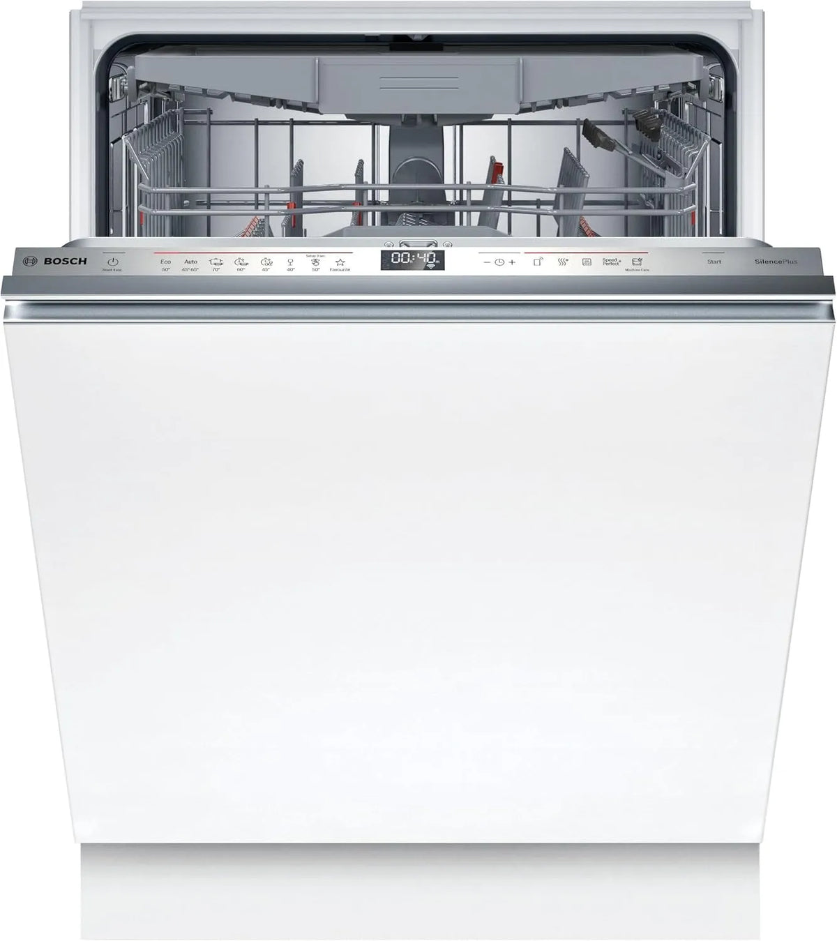 Bosch Geschirrspüler SBD6ECX12E, Serie 6, Smarter Vollintegriert 60 cm, XXL Spülmaschine, ckschublade, Made in Germany, besonders leise