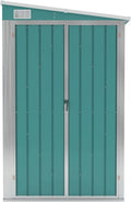 Geräteschuppen, Kunststoffgriff, Verzinkter Stahl, L x B x H, Metall, mit Sperrfunktion Gerätehaus Gartenhaus Gartenschuppen Schuppen Metallgerätehaus