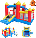 Mit Gebläse Ballsea Hüpfburg, Indoor 312×272×200cm, Mit Gebläse für Kinder von 3 Bis 8 Jahren
