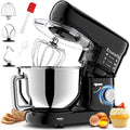 Küchenmaschine, Knetmaschine 2000W Teigmaschine Rührmaschine, Knethaken, Schläger und Spritzschutz