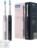 Braun Oral-B Pulsonic Slim Luxe Elektrische Schallzahnbürste 4900, 3 Putzmodi für Zahnpflege, Electric Toothbrush, Frau, rosegold, Geschenk Mann
